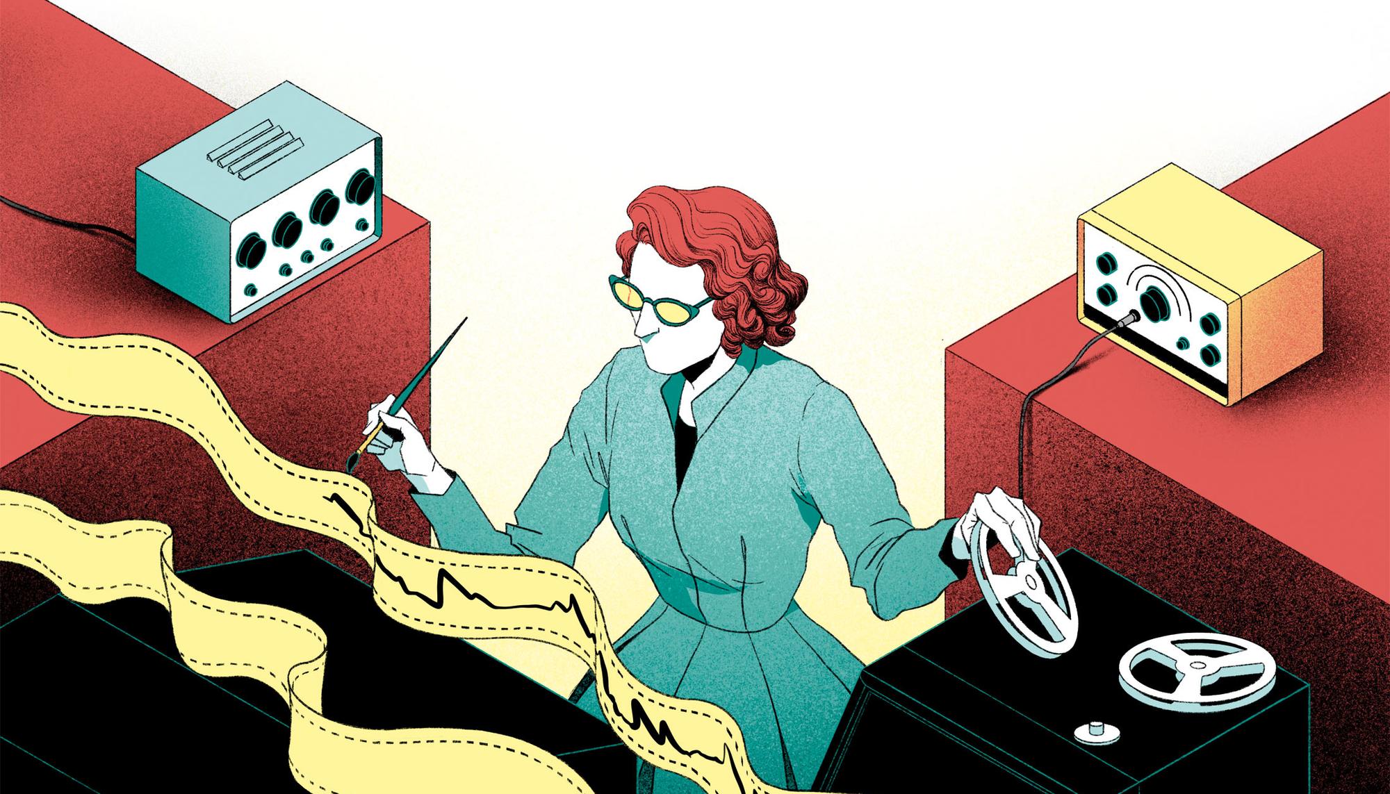 Daphne Oram tostadora musica electronica